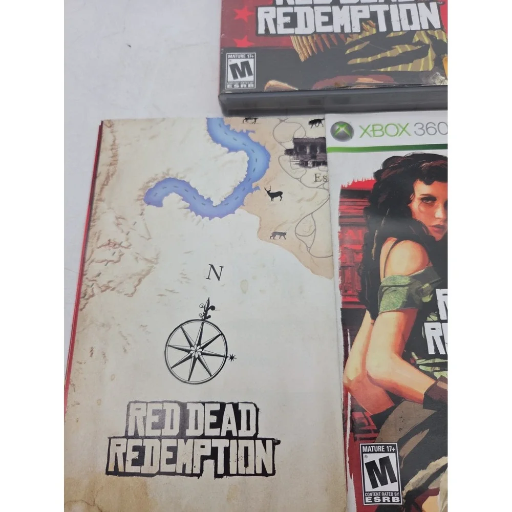 Red Dead Redemption Platinum Hits (Xbox 360) w/ Manual CIB - Tested Working